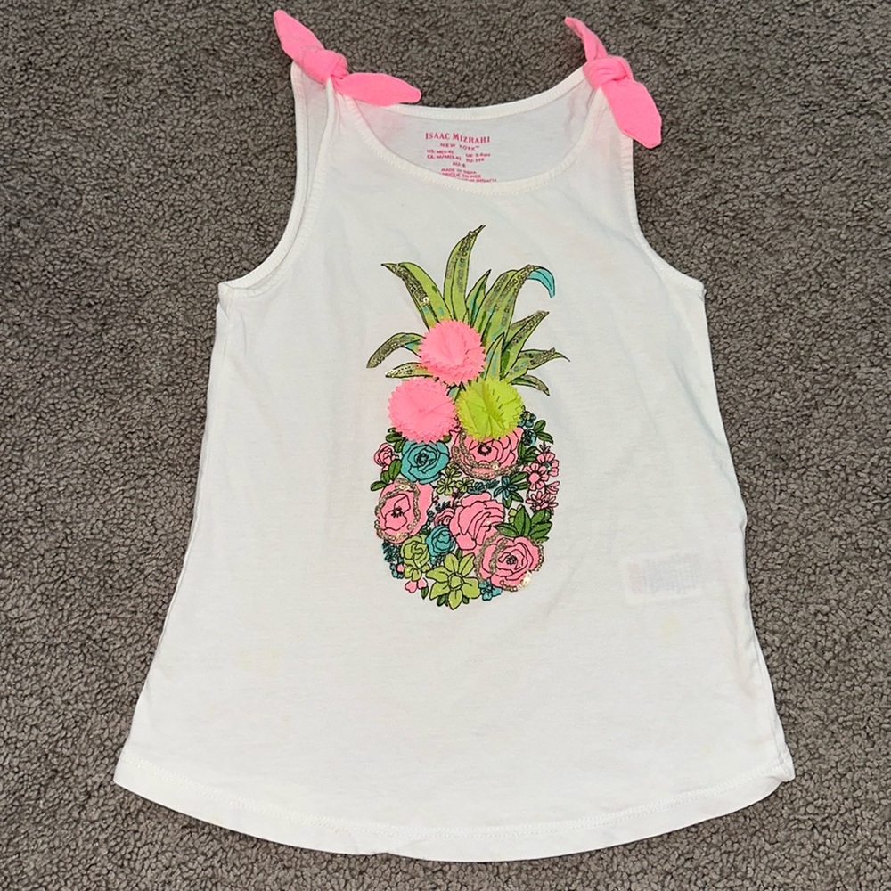 🏷️ 5 for $25 🏷️ Isaac Mizrahi tank top, size 5-6